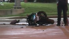 Motorcyclist killed in crash in SW Houston: Police - YouTube