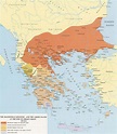 Tracia, Grecia mappa - Mappa della Tracia, Grecia (Europa del Sud - Europa)