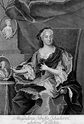 SCHACHER, Magdalena Sibylla (geb. um 1660) Kniestück nach viertelrechts der geborenen Welsch ...
