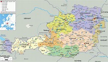 Áustria | Mapas Geográficos da Áustria - Enciclopédia Global™