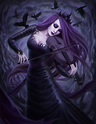 Queen of sorrow by Hollilicious on DeviantArt | Dark gothic art, Dark ...