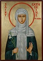 Saint Catherine of Siena Orthodox Icon - BlessedMart