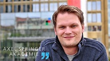 Axel Springer Akademie – als Volo von Mittweida nach Berlin ...