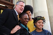Chirlane McCray clearly wanted out and enjoyed rubbing de Blasio’s nose ...