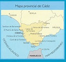 Wegenkaart - landkaart Mapa Provincial Cadiz | CNIG - Instituto ...