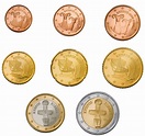 Euro coins _ Cipro | Cipro, Banconota, Monete