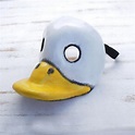 Unique Leather Duck Mask for Wear or Display - Duck | NOVICA