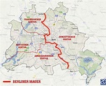 Berlin Karte Mauerverlauf - goudenelftal