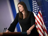 Sarah Huckabee Sanders appointed White House Press Secretary | The ...