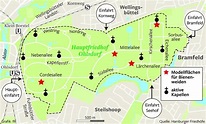 Ohlsdorfer Friedhof Plan : Stadtplan Von Hamburg Kultur Einrichtungen Und Sehenswurdigkeiten Auf ...