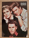 Duran Duran Authentic 1980's Vintage Poster - Etsy