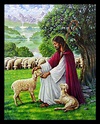 Jesus Painting - The Good Shepherd by John Lautermilch | Jesus painting ...