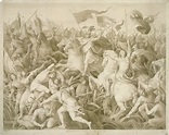 Battaglia di Rodolfo del Sacro Romano Impero contro Ottocaro di Boemia ...