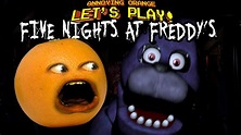 Annoying Orange Let's Play FIVE NIGHTS AT FREDDY'S - YouTube