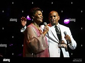 Dionne Warwick and her son David Elliot performing at Paradiso ...