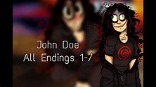 John Doe Game - [All Endings 1-7] - YouTube