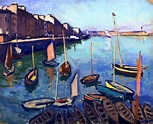 The Port, Le Havre - Albert Marquet - WikiArt.org - encyclopedia of ...