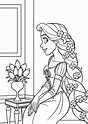 30+ Desenhos para colorir da Rapunzel - Dicas Práticas