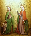 St Dorothy & St Catherine. Rhineland about 1440. | Le musée … | Flickr