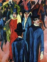 Berlin Street Scene , by Ernst Ludwig Kirchner | Ernst ludwig kirchner ...