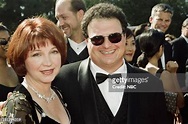 Wife Paula Sutor, Wayne Knight arrives at the 50th Annual Primetime ...