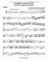 Free sheet music for Trumpet Concerto in E major, S.49 (Hummel, Johann ...