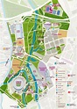 London 2012; Park map Queen Elizabeth Olympic Park (April 2019 ...