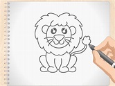 Cómo dibujar un león (con imágenes) - wikiHow