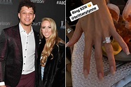 Patrick Mahomes got engaged after getting Chiefs Super Bowl ring