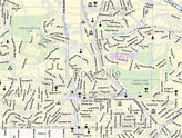 Roseville Map, California