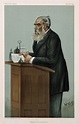 Sir Thomas Stevenson. Colour lithograph by A.G. Witherby [Wag], 1899 ...
