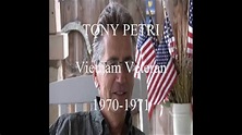 Honoring Our Veterans: Tony Petri - YouTube