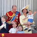Prince Louis shows off his royal wave at Trooping the Colour