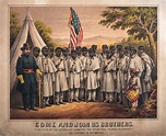 The first Colored Troops Louisiana Native Guards, 1861 Date: Fri, 1863 ...