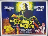 THE PHANTOM OF THE OPERA (1962) Original Vintage Hammer Horror UK Quad ...