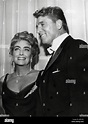 Joan Crawford, Burt Lancaster, at the 34th Academy Awards, Los Angeles ...