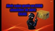 Abrir cajas gratis en Csgo - Simulador de abrir Cajas - YouTube