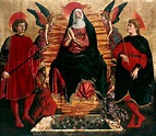 Andrea del Castagno (c.1422-1457) - Assumption of the Virgin with ...