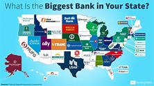 Here Is the Biggest Bank in Every State | GOBankingRates