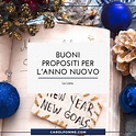 Buoni Propositi per l'Anno Nuovo: lista 2024 - Carol Pomme