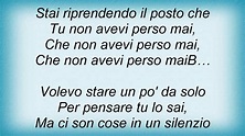Andrea Bocelli - La Voce Del Silenzio Lyrics - YouTube