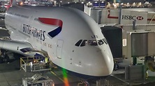 飛行記錄20191028【倫敦→香港】英國航空 BA-27 空中巴士A380-800 頭等艙 - YouTube