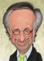 Caricatura de Steven Spielberg - Caricaturas Paco Guzmán