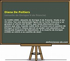 Breve biografía de Diana De Poitiers (amante de Enrique II de Francia)