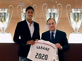 Real Madrid: Raphael Varane amplía contrato hasta junio de 2020 [VIDEO ...