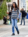 Zoe Saldana Street Style - Los Angeles 2/27/ 2017 • CelebMafia