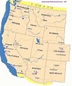 Map Of Usa West Coast – Topographic Map of Usa with States