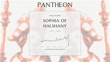 Sophia of Halshany Biography - Princess of Halshany (c. 1405–1461 ...