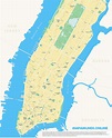 ⊛ Mapa de Nueva York 🥇 Político | Con Nombres Imágenes HD | 2022