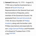 Samuel Phillips Jr. (1752-1802) - Find a Grave Memorial